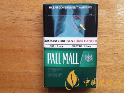 PALL MALL(硬绿薄荷 香港免税版)图片