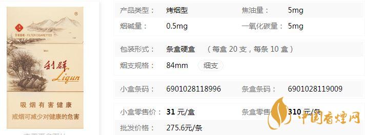 利群西子阳光多少钱 利群西子阳光硬盒价目表查询