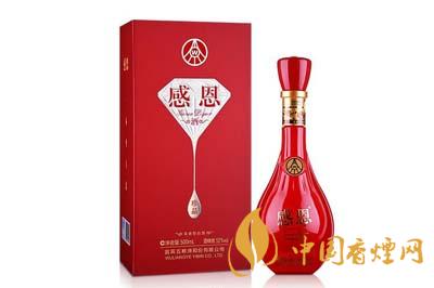 五粮液感恩酒多少钱一瓶  五粮液感恩酒52度价格查询