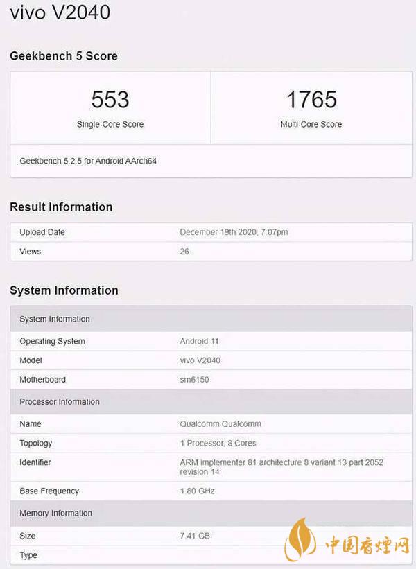 vivoV20(2021)手机怎么样 vivoV20(2021)参数配置详情