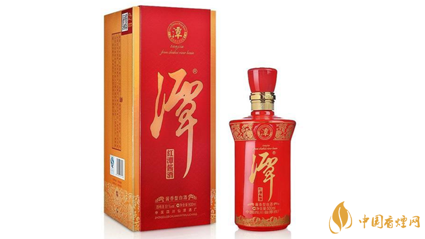 潭红潭酱酒多少钱一瓶 潭酒红潭酱酒53度酱香型价格