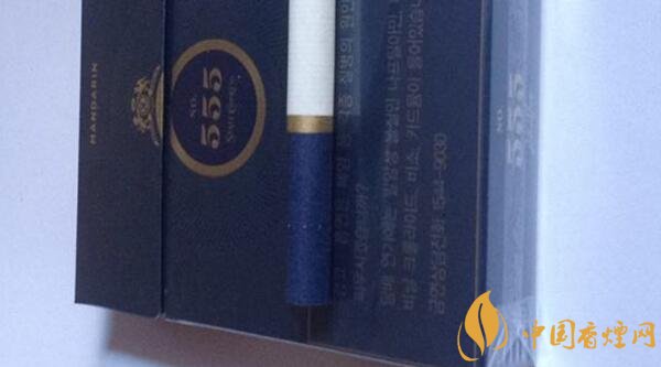蓝色扁盒555多少钱一包扁盒555价格表和图片