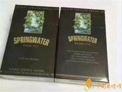 黑色春泉烟多少钱一包 德国Spring water(春泉)香烟价格13元/包