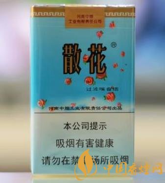 老牌卷烟散花软蓝一款河南非常亲民的口粮香烟！