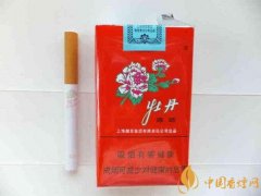 牡丹烟软红多少钱一包 牡丹软红价格表图一览