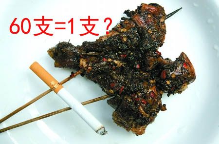 烤鸡腿比香烟危害更大 专家表示被夸大了