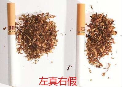 教你通过烟丝、烟灰怎么辨别香烟真假