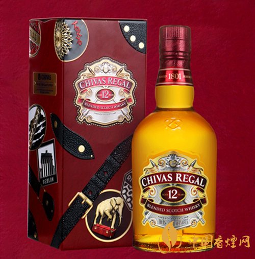 芝华士12年苏格兰威士忌700ml价格及图片一览