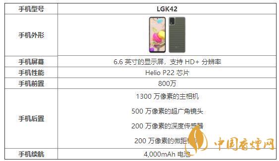 LGK42参数配置-LGK42参数配置详情