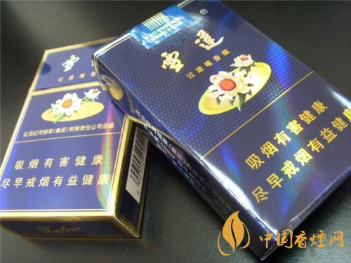 雪莲软蓝香烟多少钱一盒  雪莲软蓝香烟包装口感评测