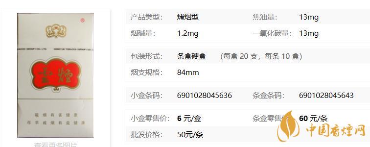 云烟珠光白香烟多少钱  云烟珠光白特点分析