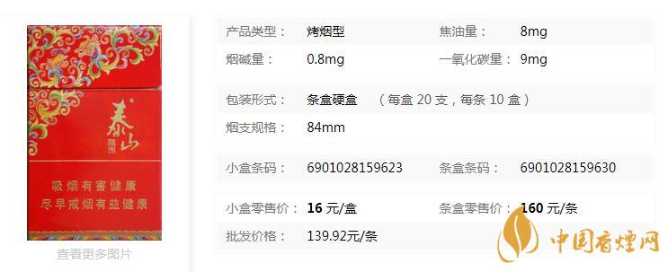 泰山锦秀多少钱一包2020价格？泰山锦秀香烟价格2020