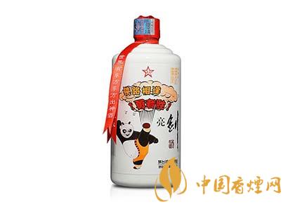 亮剑功夫熊猫酒42°500ml