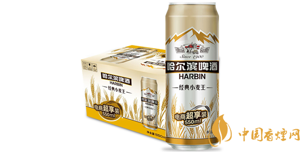 哈尔滨小麦王啤酒怎么样 哈尔滨小麦王550ml多少钱一瓶