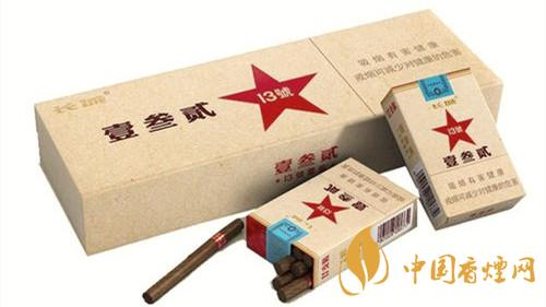 长城壹叁贰香烟扁盒图片