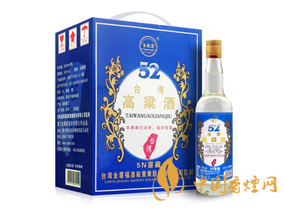 五缘湾台湾高粱酒三年窖藏42度500ml