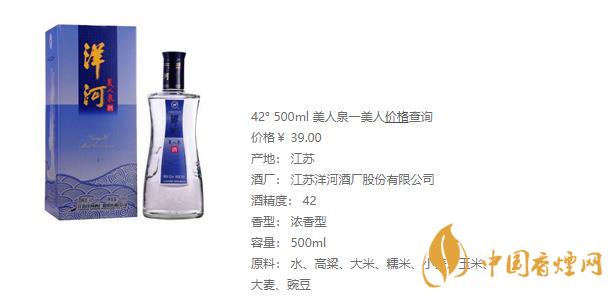 洋河系列酒价格表大全 洋河系列酒有哪些牌子