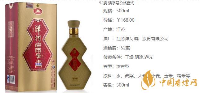 洋河系列酒价格表大全 洋河系列酒有哪些牌子