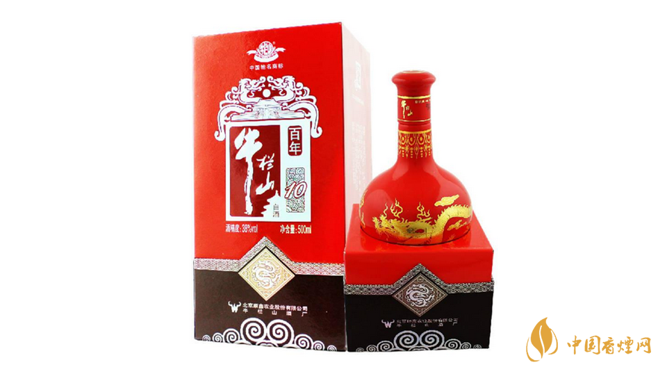 牛栏山百年红10年白酒38度500ml价格一览