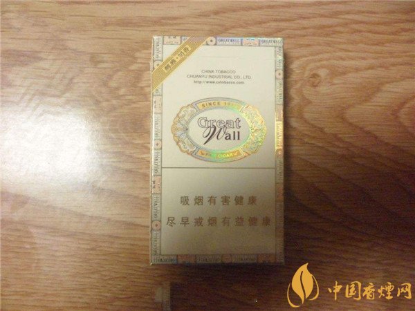 长城醇雅香烟价格表图 长城雪茄烟(醇雅奶香)价格20元/盒