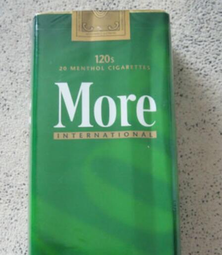 细支绿More(摩尔)香烟价格表图片_摩尔香烟多