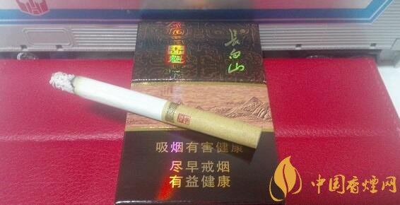 长白山(金香魁)香烟价格表，长白山金香魁香烟价格32元/包