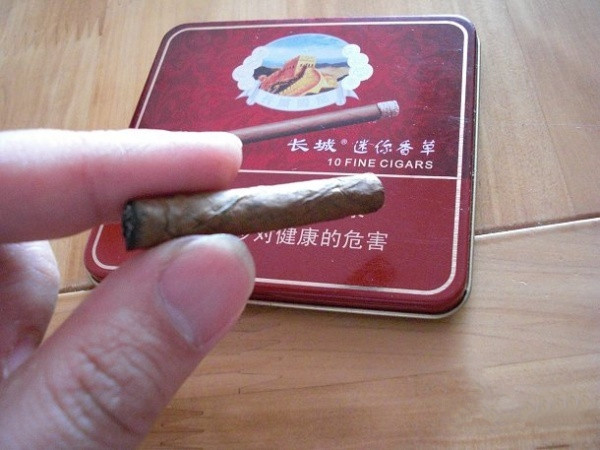 长城雪茄烟(迷你香草)怎么样 长城迷你香草过肺吗