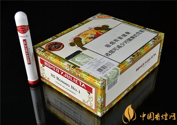 古巴雪茄(罗密欧1号)多少钱一盒 罗密欧1号10支铝管装价格850元/盒