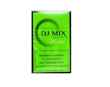 [百度翻译]DJ Mix(Apple Green)menthol 俗名: DJ Mix(绿苹果)薄荷味价格图表-真假鉴别 多少钱一包