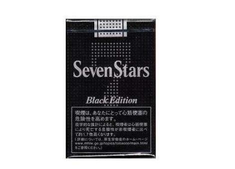 【七星白色软盒】七星(软黑) 俗名: Seven Stars Black Impact价格图表-真假鉴别 多少钱一包