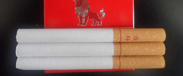 雄狮(红)香烟多少钱一包 红雄狮香烟价格表图