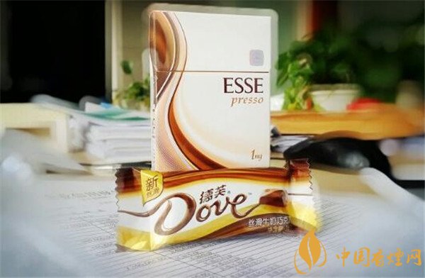 韩国esse爱喜香烟价格表图 韩国esse(巧克力)爆珠香烟多少钱一盒