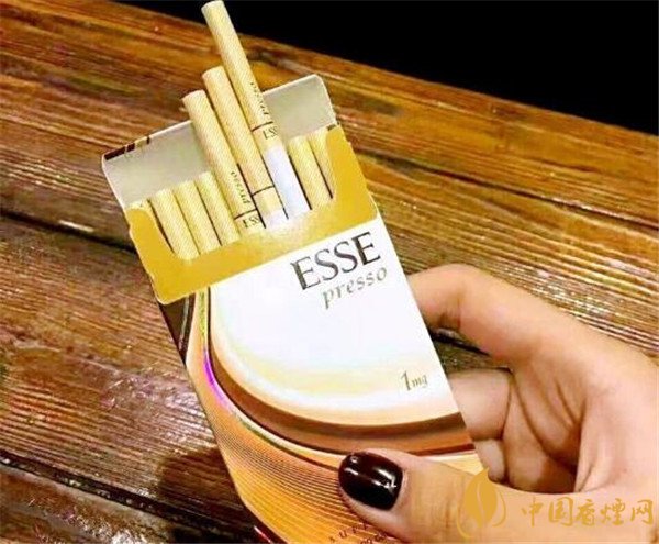 韩国esse爱喜香烟价格表图 韩国esse(巧克力)爆珠香烟多少钱一盒