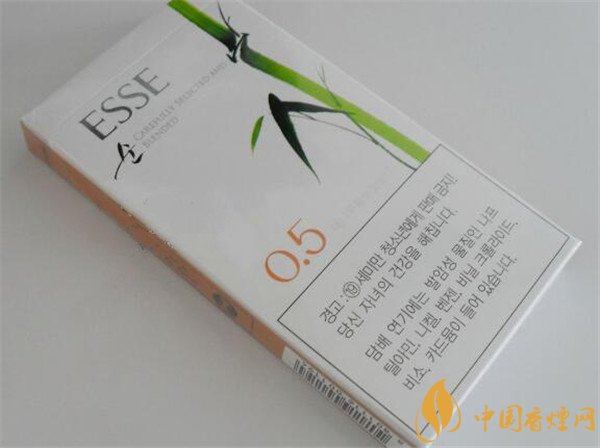 韩国进口esse香烟价格表 韩国esse香烟多少钱一盒