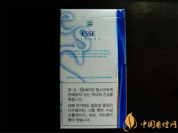 韩国esse香烟价格表和图片 韩国esse香烟