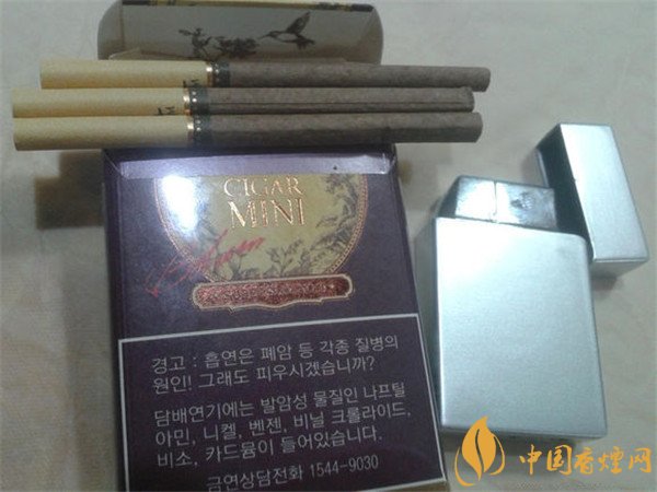 韩国bohem cigar mini烟多少钱 韩国bohem宝亨迷你小雪茄价格15元/包
