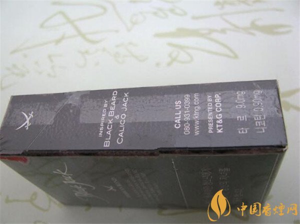 韩国Black Jack(黑杰克)香烟多少钱 黑杰克香烟价格10元/包