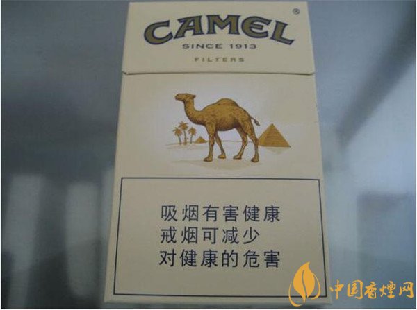 美国CAMEL(骆驼)牌香烟价格表图 黄骆驼香烟多少钱一包