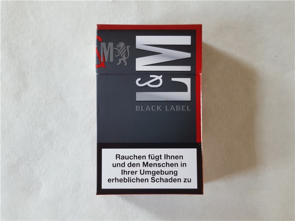 L&M硬黑红波兰免税版图片