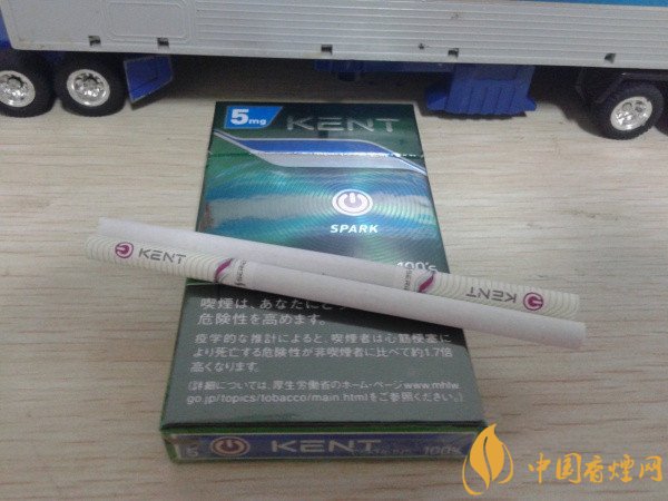 日本健牌香烟价格表图 日本100S蓝莓爆珠kent香烟多少钱一包(17元)