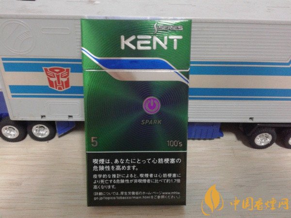 日本健牌香烟价格表图 日本100S蓝莓爆珠kent香烟多少钱一包(17元)