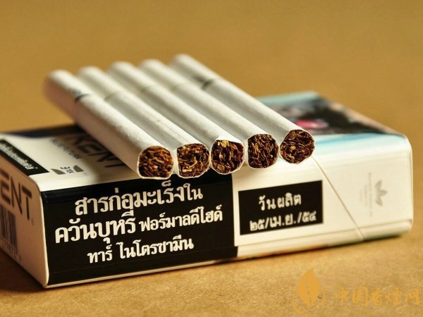 泰国版蓝kent香烟价格表图 泰国免税版蓝健牌多少钱一包(15元)