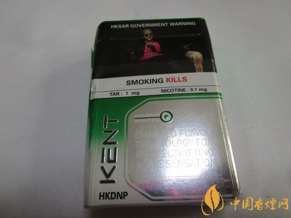 香港KENT健牌香烟价格表和图片 港版健牌香烟薄荷多少钱一包(15元)
