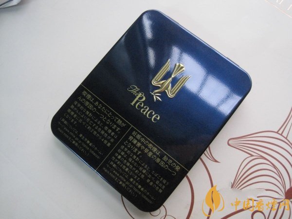 [日本peace香烟价格表]日本Peace(和平)牌香烟铁盒价格图片 日本和平香烟多少钱(58元)