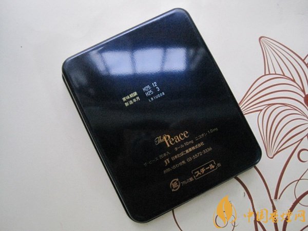 日本Peace(和平)牌香烟铁盒价格图片 日本和平香烟多少钱(58元)
