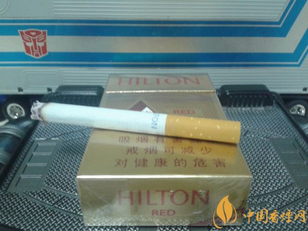 中免希尔顿香烟价格表图 中免红希尔顿香烟多少钱一条(100元)
