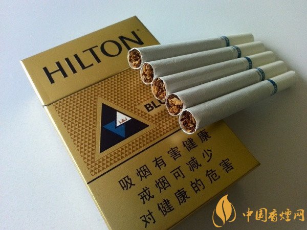 免税希尔顿香烟图片