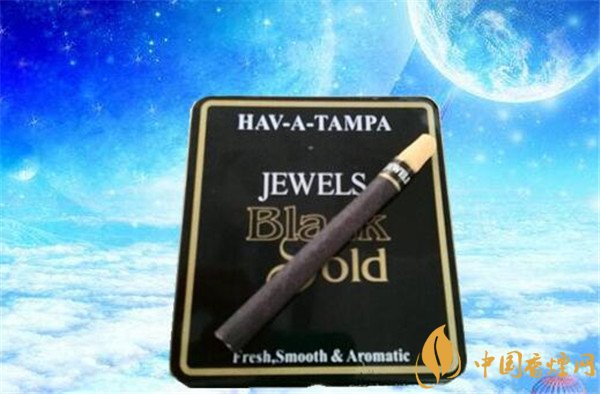 美国女神(黑金雪茄)香烟铁盒图片 黑女神香烟价格是多少(50元)