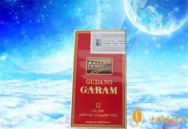 印尼盐仓12支价格多少钱 印尼GUDANG GARAM(盐仓)香烟价格16元/包