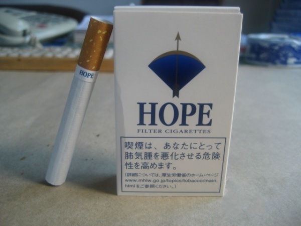 日本hope香烟多少钱一包 日本hope(蓝10支装)香烟价格22元/包